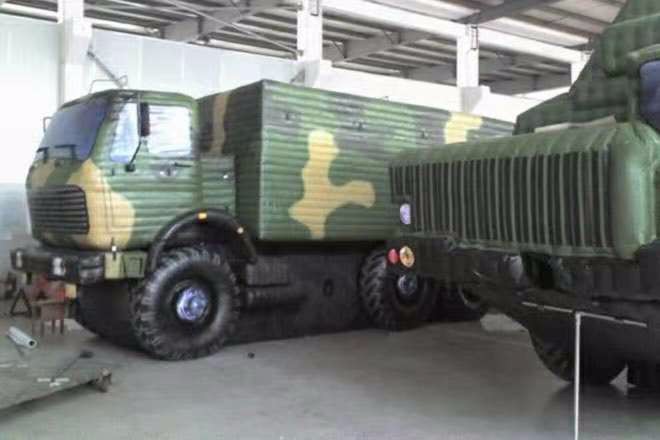 密云大型军事车